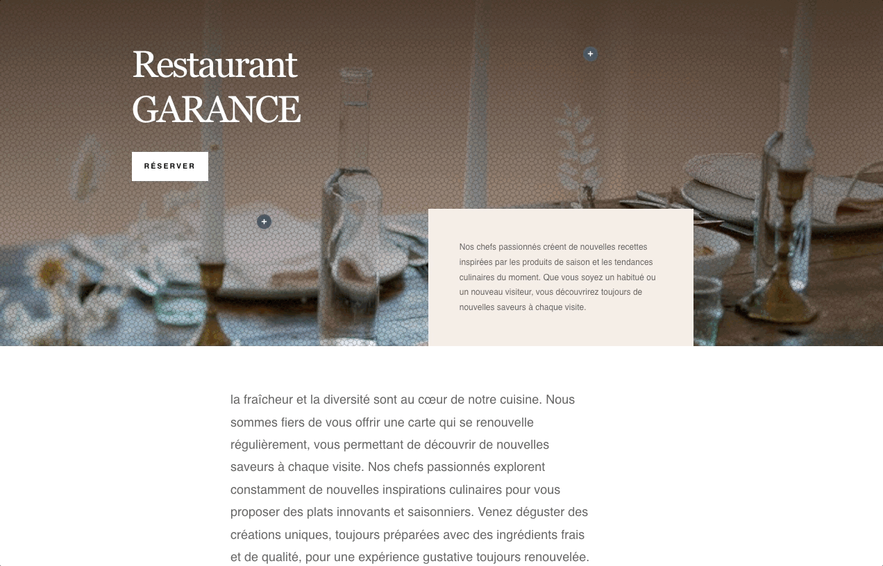 site restau final